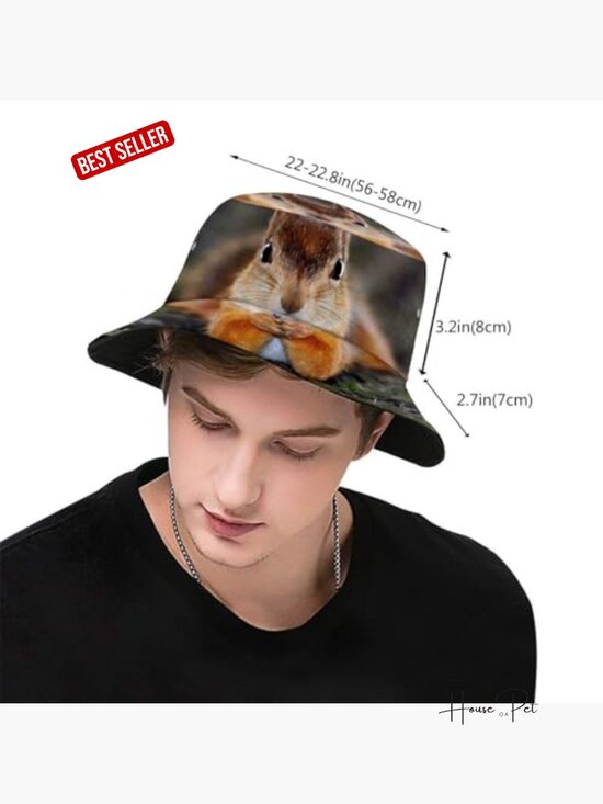 Unisex Bucket Hat for Sun Protection, Packable Fisherman Cap for Travel